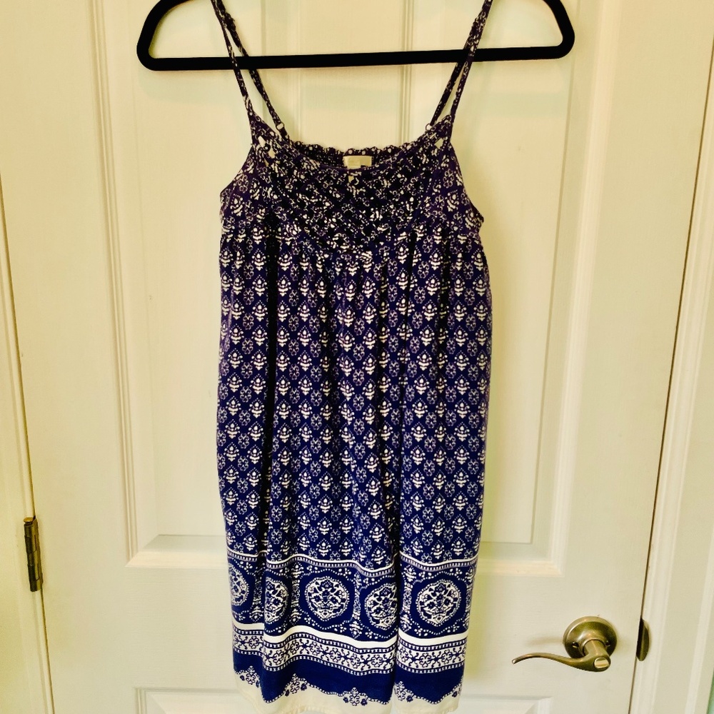 Brand "I Love H" Cobalt Blue Tank Top L